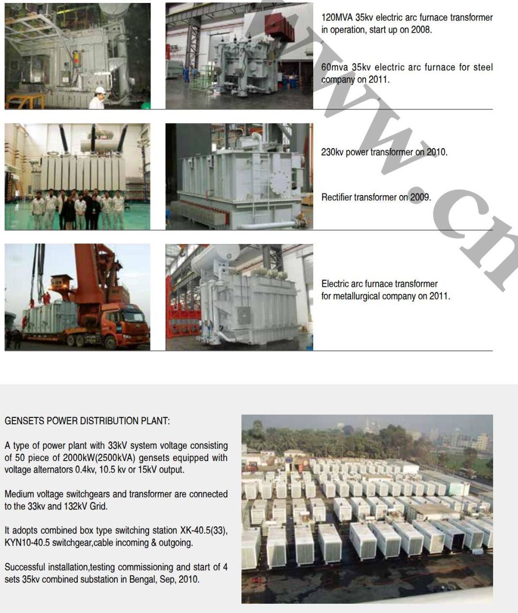 Power Transformer 400kv Transformer Distribution Power Transformer Power Supply