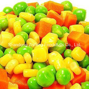 Chinese IQF Frozen Mixed Vegetable