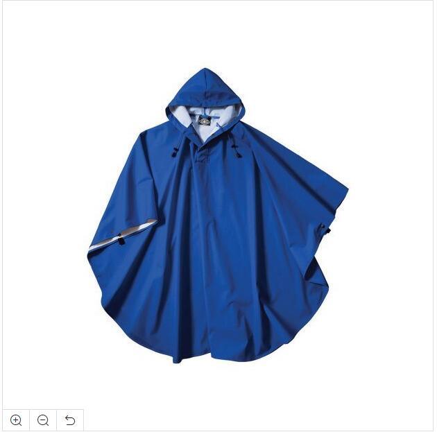 High Visibility Rain Suit with Reflective Strips Heavy Duty Polyster Raincoat