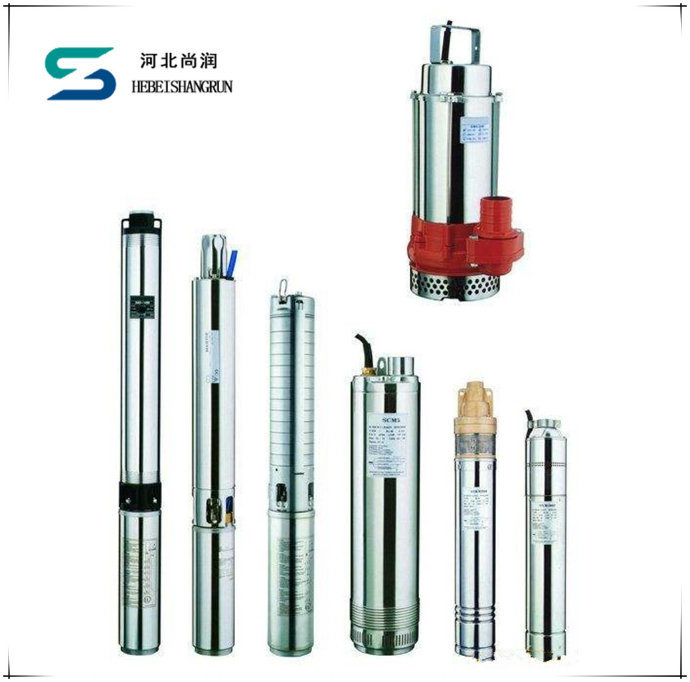 Qj Stainless Steel Clarified Water Submersible Deep Borehole Pump