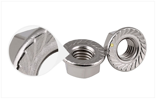 Non-Standard Stainless Steel Hexagon Head Hex Flange Nut