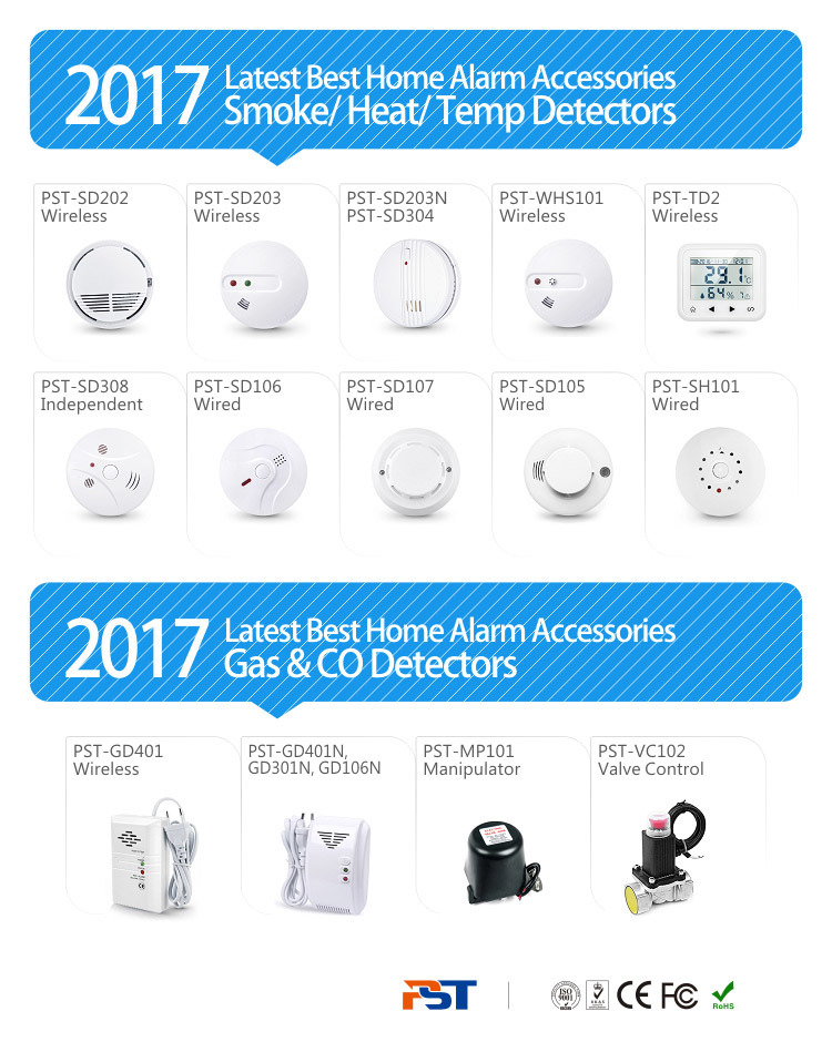 2018 Newest Flash & Sound Wireless Siren/Alarm Siren (PST-FS201)