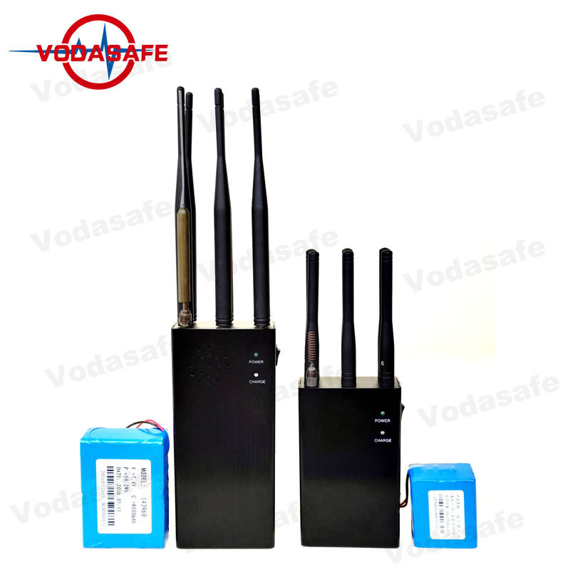 10W Car Romote Control Jammer/Blocker; 315MHz/433MHz/868MHz Car Alarm Jammer for Security