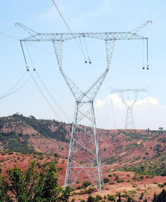 Electric Power Transmission Steeltower Pole Tower