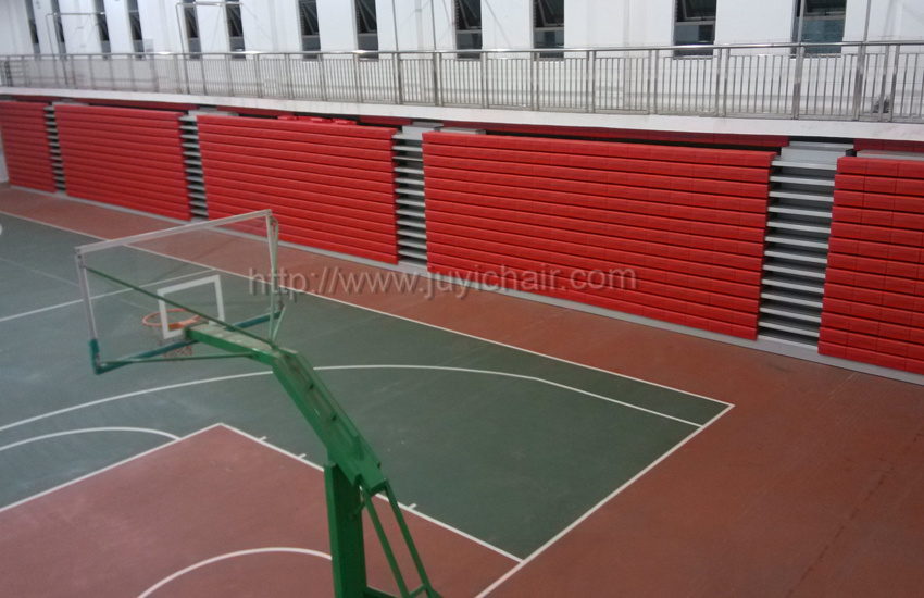 Hot Sale High Quality Outdoor Football Waiting Chair Plastic Stadium Retractable Chair