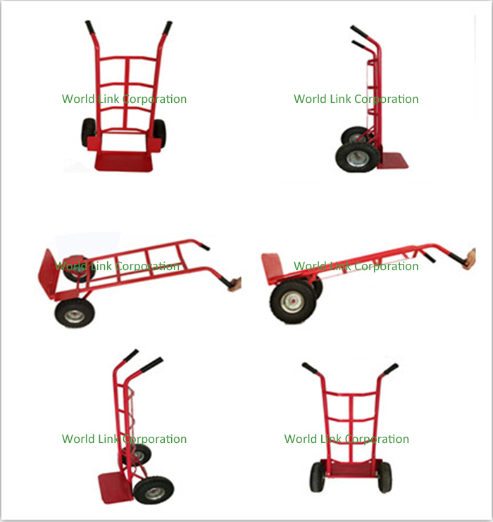 Hand Push Warehouse Trolley Industry Cart