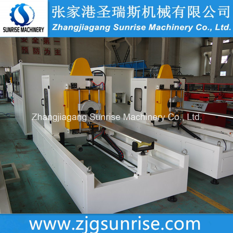 PVC Pipe Extrusion Line with Plastic PVC Pipe Planetary Cutter