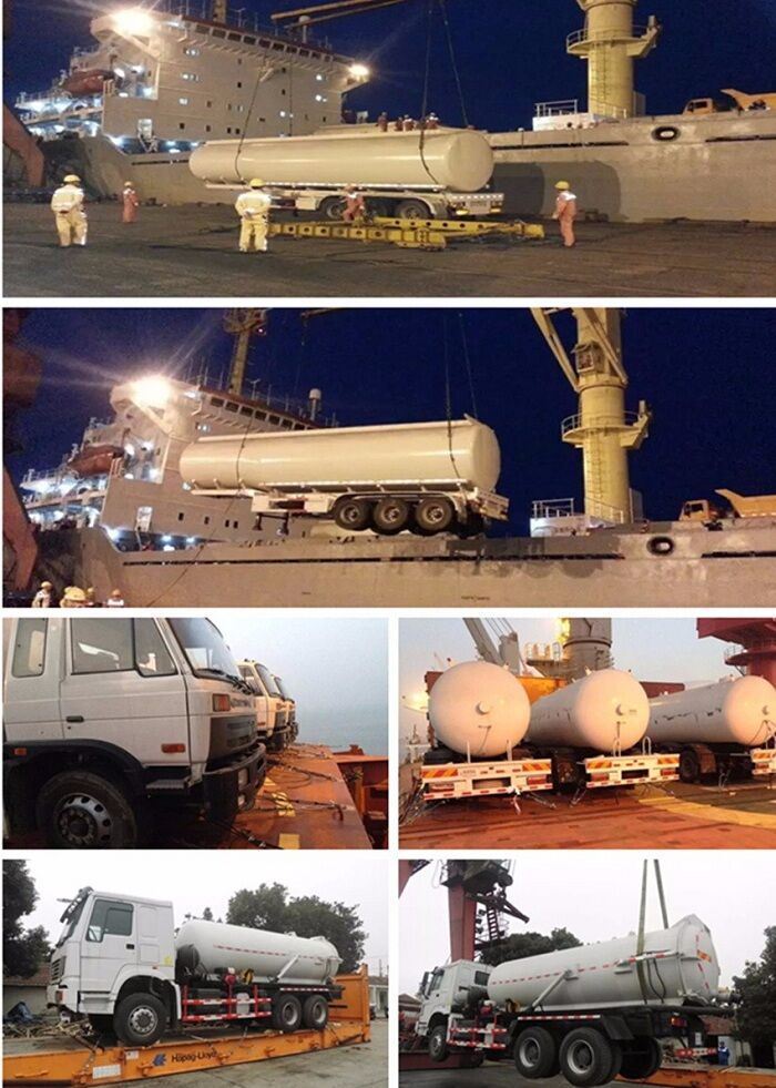 F2000 336HP Euro2 6X4 Bulk Cement Tank Truck