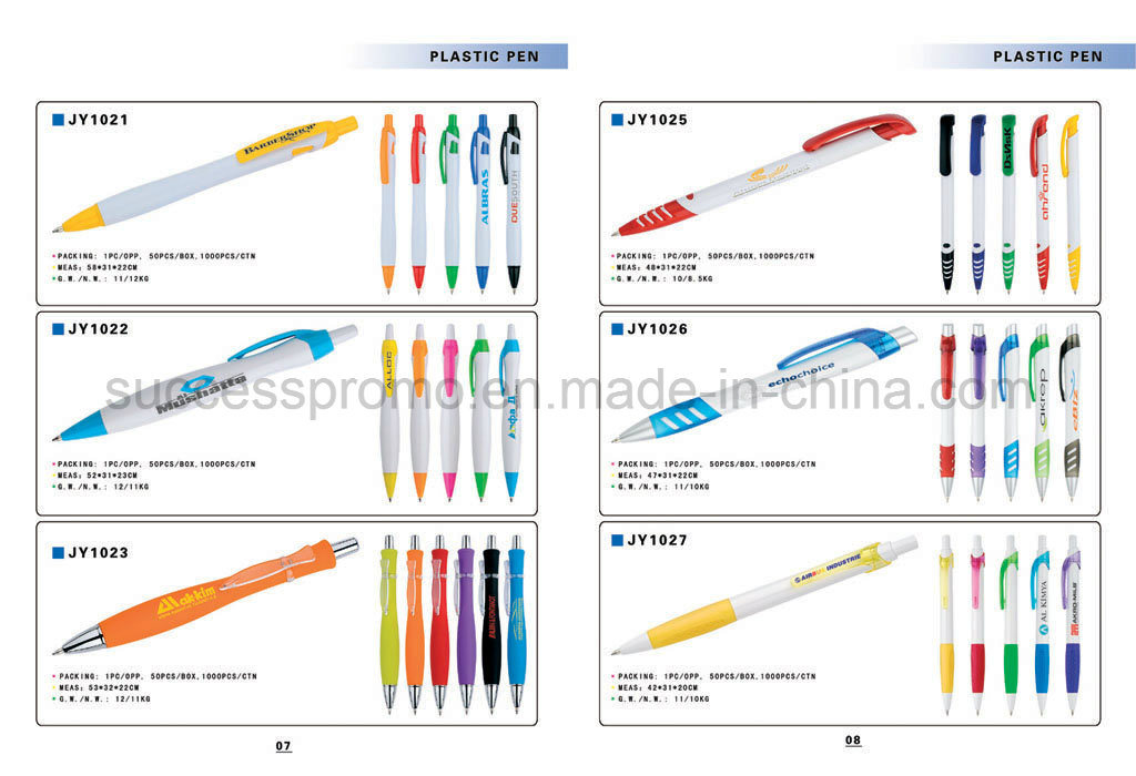 Promotional Cola Bottle Shaped Recycled Plastic Ballpoint Pen