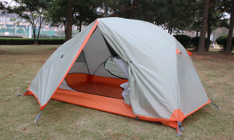 High Quality 2 People Outdoor Double-Layer Waterproof Hunting Tents