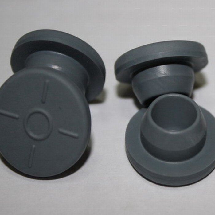 Molded Medicine Glass Bottle Butyl Rubber Stoppers