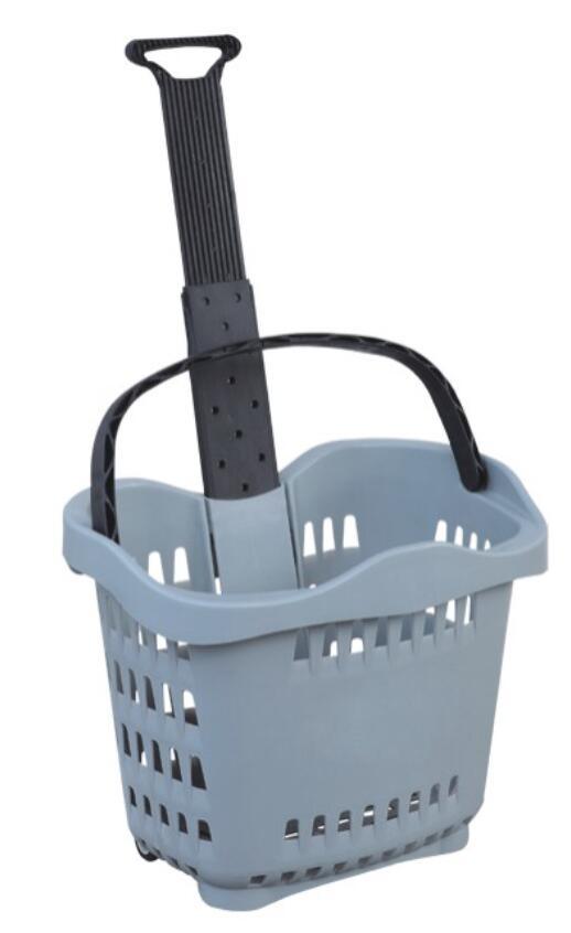 Rolling Basket of Shopping Basket