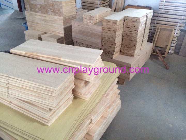 Economic School Wooden Single Bed for Children on Promotion (HG-6406)