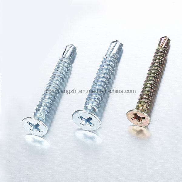 Countersunk Head Phillips Drive Self Drilling Screw