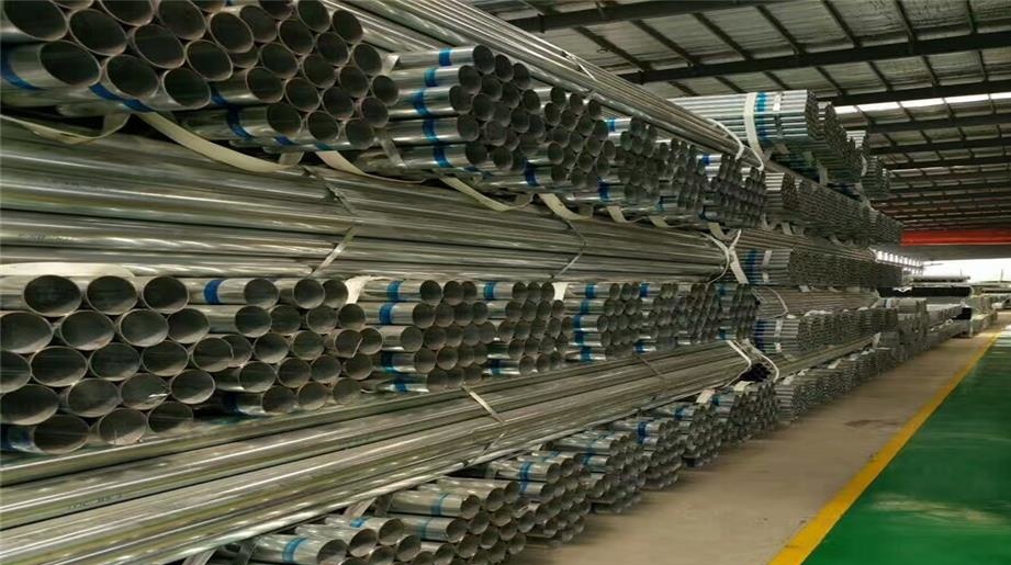 Pre-Galvanized Round Hollow Section ERW Welded Iron Carbon Steel Pipes/Pre Galvanised Round Steel Tubes for Construction Material