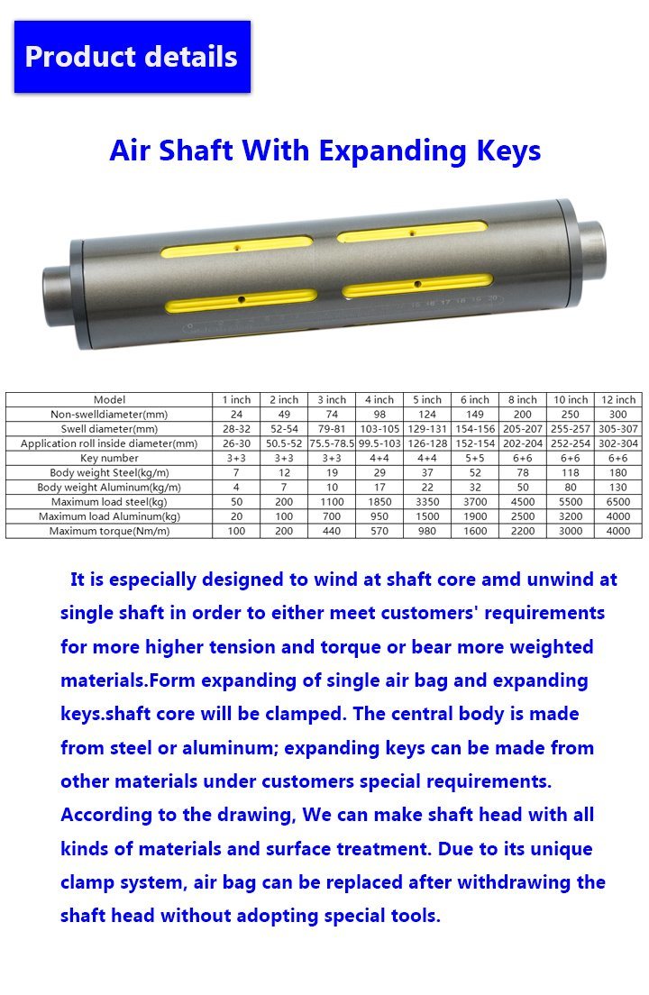 Make 3 Inch to 6 Inch Air Adaptor for Air Expanding Shaft