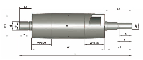 Bp-D Series Belt Conveyor Pulley