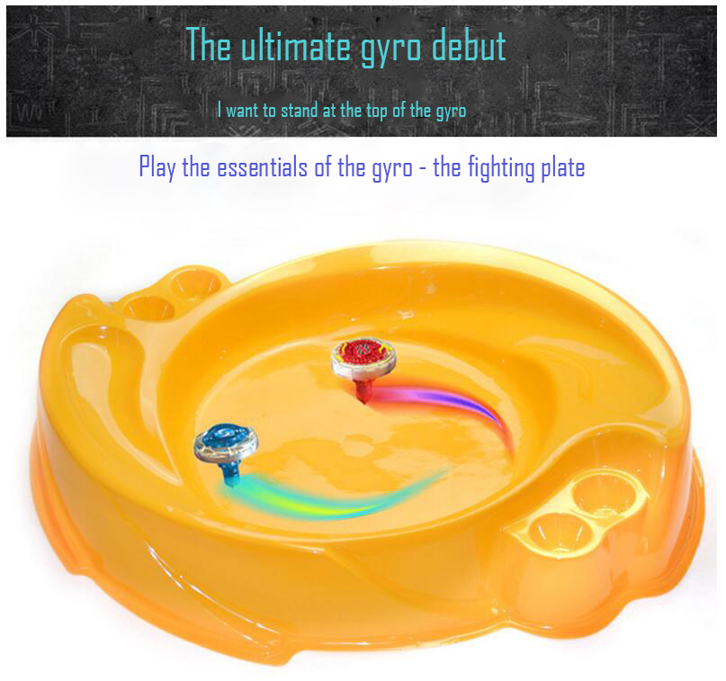 Electronic Gyro Toys Alloy Fighting Gyro Plate Toy Accessories