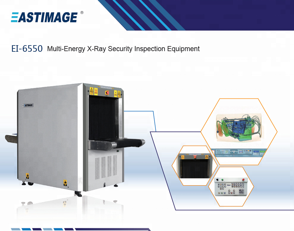 Ei-6550 MID-Size X-ray Baggage Inspection Machine