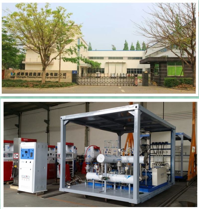 Promotion High Accuracy Double Mass Flowmeter LNG Filling Machine for Sale