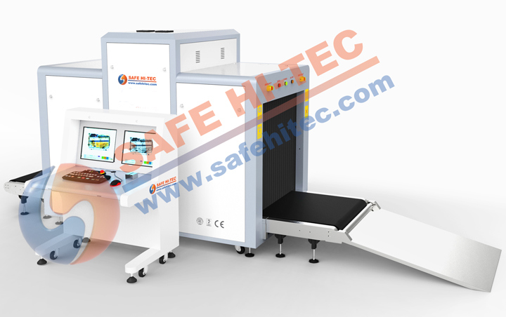 SA100100 Airport X Ray Luggage Scanner System Metal Detectors SAFE HI-TEC