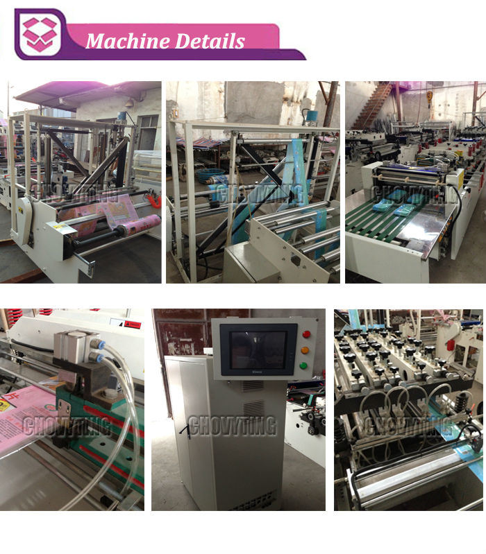 Laminated Plastic Irregular Shape Pouch Sealing Cutting Machine