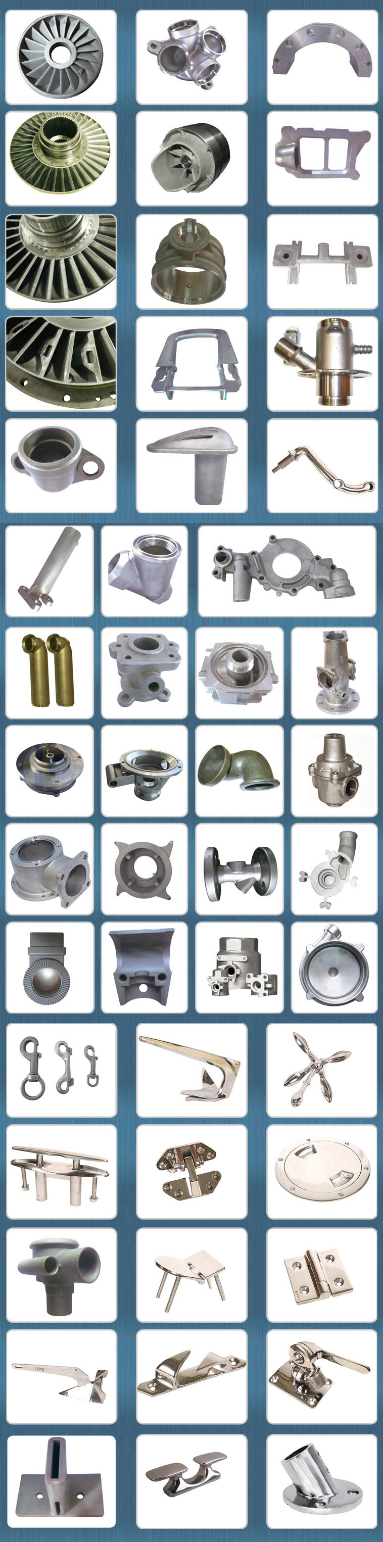 Steel Farm Machinery Parts Made by Investment Casting Method