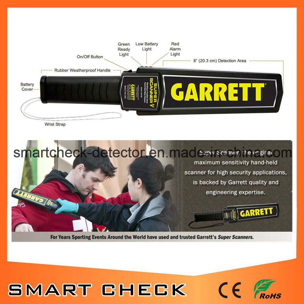 Same as Original Garrett Metal Detector Super Scanner Hand Held Metal Detector 1165190