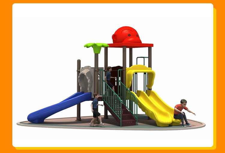 High Quality Commercial Kids Gym Outdoor Playground Slide for Children