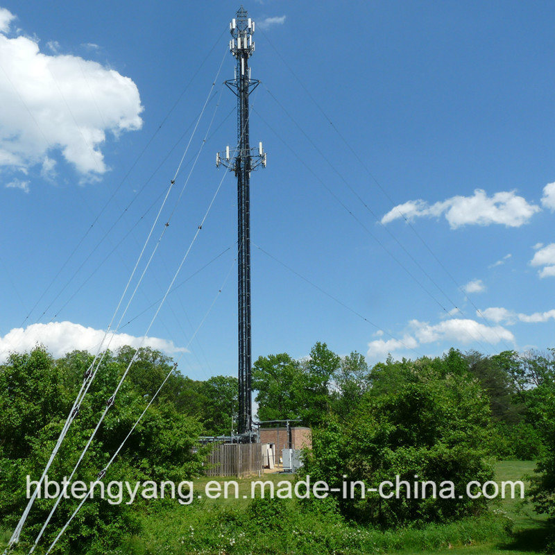 Guyed Telecommunication Antenna Microwave Tower