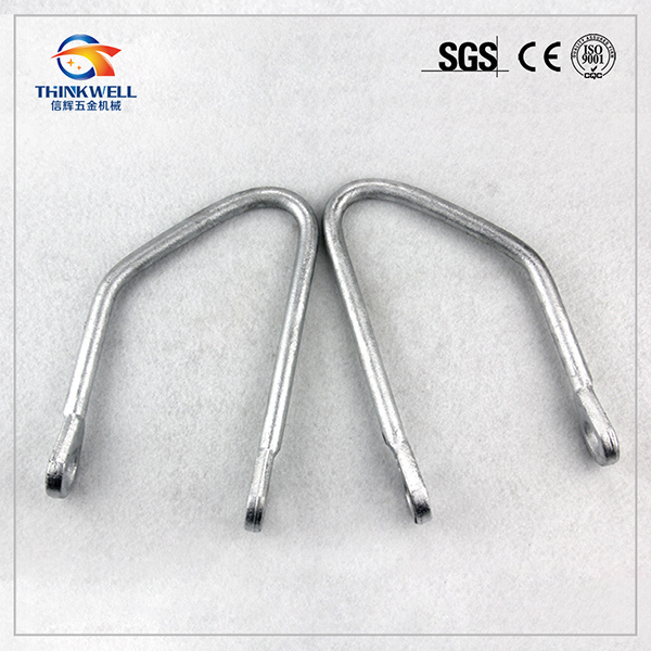 Forged Steel Pole Line Fitting Y Type Ball Clevis