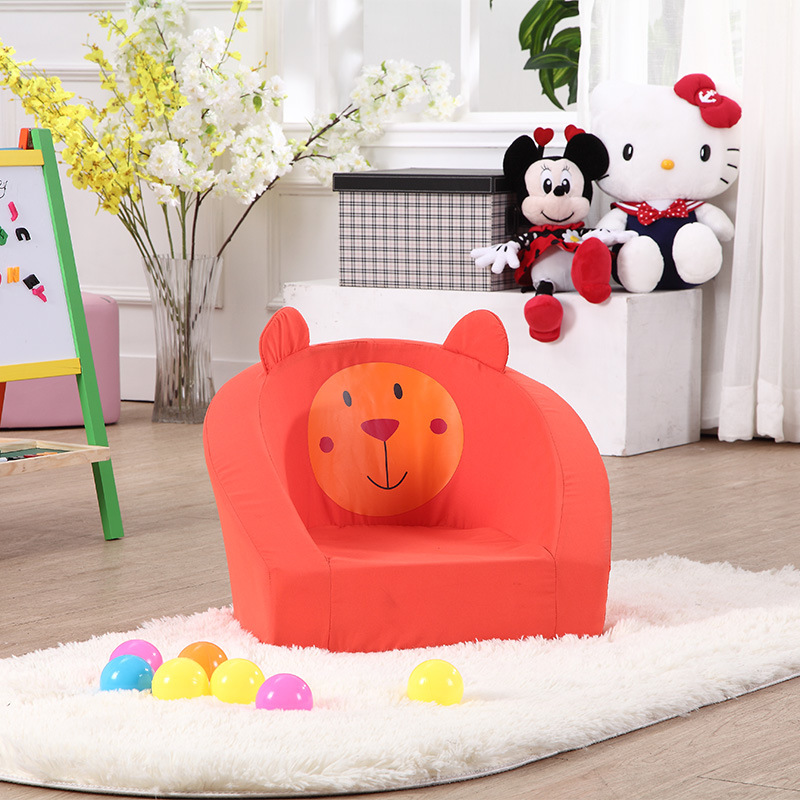 Small Modern Sofa PVC Foam Sofa for Kids