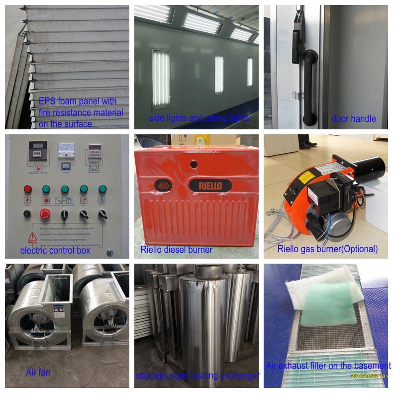 EU Popular Garage Auto Spray Painting Equipment