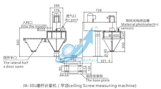 Auger Measuring Machine with Ce for Powder Packing (JA-30L)