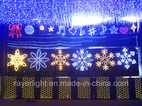 LED Outdoor Big LED Star Motif Lights Christmas Decorative Light