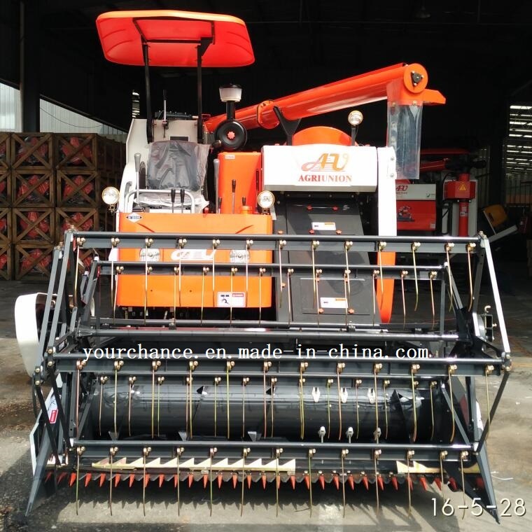 High Quality 4lz-4.0 Cheap Rice Wheat Combine Harvester with ISO Ce Pvoc Coc Certificate for Sale