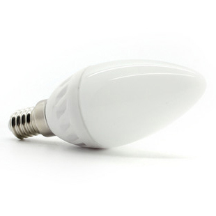 E14 Ceramic LED Bulb LED Candle Light 3W