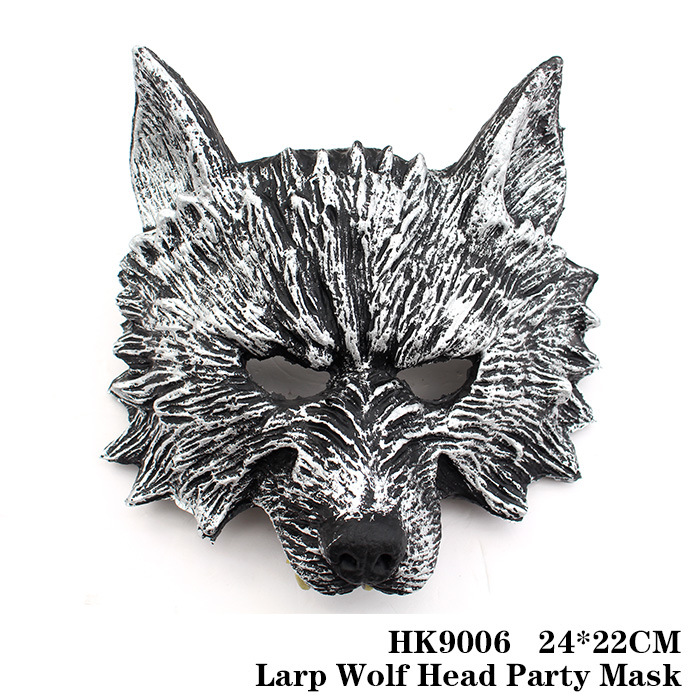Larp Wolf Head Party Mask 24*22cm HK9006