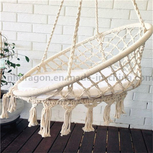 Home Deco Garden Rest Macrame Cotton Tassles Chair