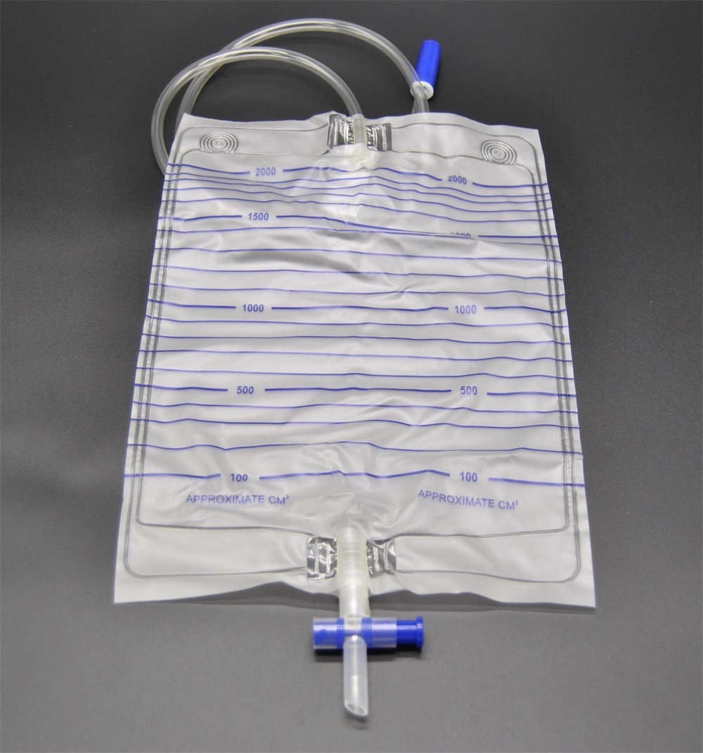 Medical Urine Drainage Bag for Cross Valve