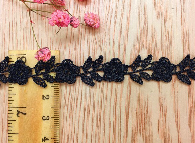 More Design Choice Chemical Embroidery Lace for Garment