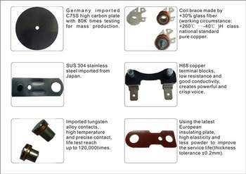 Factory Wholesale Universal Snail Car Horn Speaker