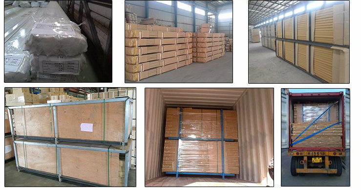 Customed Power Coating Extruded Aluminum Framing with ISO9001