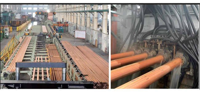 ASTM B280 Air Conditioner Copper Pipe Copper Tube