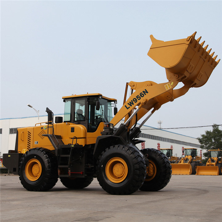 Famous Brand Automatic Transmission 5ton Compact Wheel Loader Price