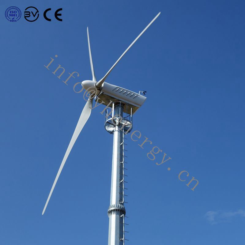 Galvanized Steel Pole Wind Power Tower for Wind Turbines