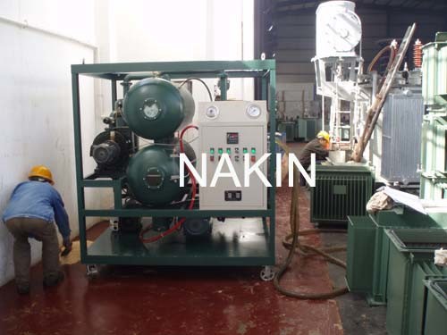 Hot Sale Vacuum Transformer Oil Regeneration System Oil Dehydration Plant