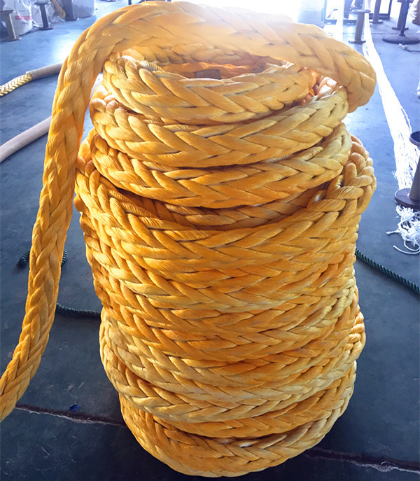 High Quality UV-Resistant 12 Strand UHMWPE Rope