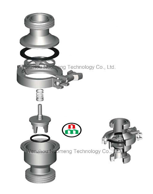 Sanitary Stainless Steel Maled Threaded Check Valve (DIN-No. RZ1303)