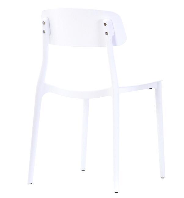 Modern Style One Piece Plastic Dining Restaurant Leisure Chair (106A)